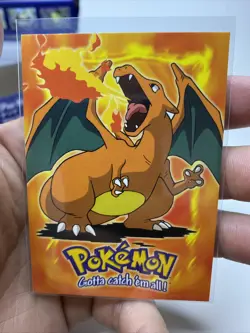 Pokemon TOPPS - CHARIZARD #06 - Stage 3 - E6 of 12 - NON HOLO - MNM - Image 3
