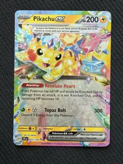 Pikachu ex -Holo ~ Cute Pokemon & Pink & Pastel Gallery - Image 1