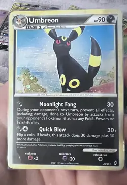 Pokemon Umbreon Holo Rare TCG Card Call of Legends 22/95 - Image 1