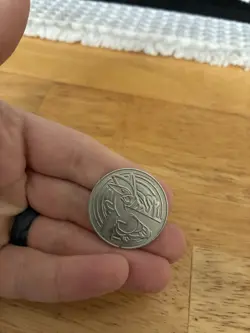 Vintage Pokemon Lugia Collectible Metal Token Coin Nintendo/CR/GF - Image 3