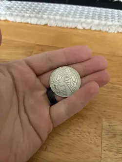 Vintage Pokemon Lugia Collectible Metal Token Coin Nintendo/CR/GF - Image 4