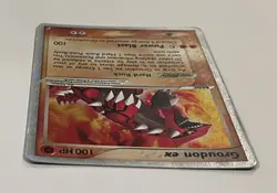 Pokemon - Groudon ex 93/100 Holo Crystal Guardians A - Image 3
