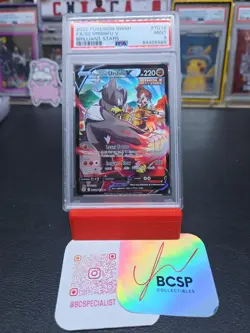 PSA 9 MINT Single Strike Urshifu V TG18/TG30 Brilliant Stars Trainer Gal Pokemon - Image 3