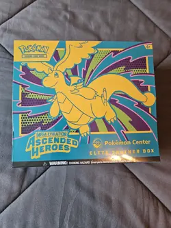 Pokemon TCG - Ascended Heroes Pokemon Center ETB Elite Trainer Box - IN HAND - Image 1