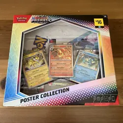 NEW Pokemon TCG S&V Prismatic Evolutions Poster Collection Box Sealed DG Sticker - Image 1