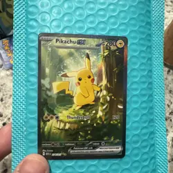 Pikachu EX 276/217 SIR Pokemon Ascended Heroes NM Condition in hand ships fast - Image 1