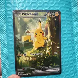 Pikachu EX 276/217 SIR Pokemon Ascended Heroes NM Condition in hand ships fast - Image 2