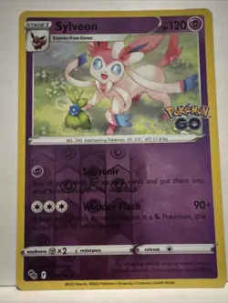 POKEMON GO - Sylveon - 035/078 - Reverse Holo Rare - Image 1