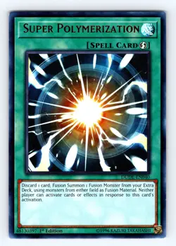Yugioh Super Polymerization DUDE-EN040 Ultra Rare - NM 💎 - Image 1