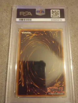 Yugioh Neo-Spacian Air Hummingbird STON Ultimate Rare PSA 8 - Image 2