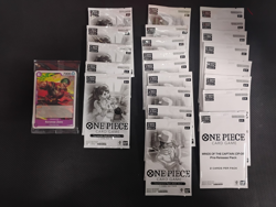Lot One Piece Card Game Zoro promo, 8 Wings, 9 Vol 1, 5 2024 oct-dec packs LOT - Image 1