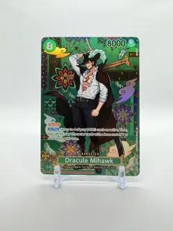Dracule Mihawk NM - OP12-30 SP OP14 The Azure Sea's Seven One Piece - Image 1