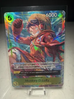 One Piece TCG Monkey.D.Luffy OP07-109 SR English [Open] Illustration Box Vol. 3 - Image 1