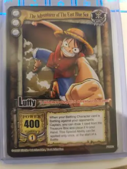 One Piece CCG The Quest Begins Adventurer Of The East Blue Sea Luffy Promo PR002 - Image 1