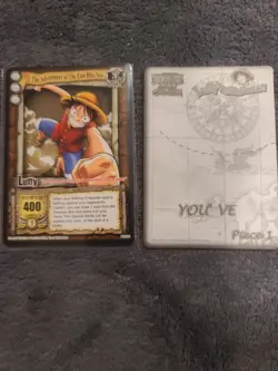 One Piece CCG The Quest Begins Adventurer Of The East Blue Sea Luffy Promo PR002 - Image 2
