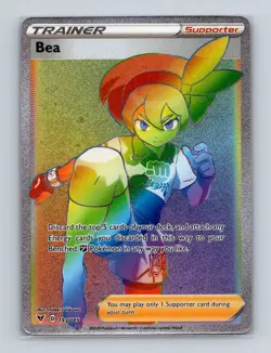 Bea 193 2020 Pokemon Vivid Voltage Full Art Secret Rare Card NM+ - Image 1