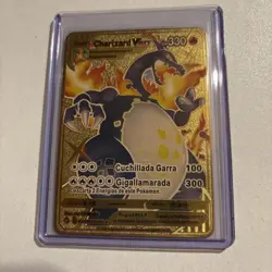 Charizard Vmax Gold Foil Pokemon Card HP330 Claw Slash SV107/SV122 - Image 1