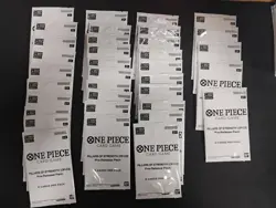Lot One Piece Card Game 35 Pillars of Strength Pre-release Packs LOT - Image 1