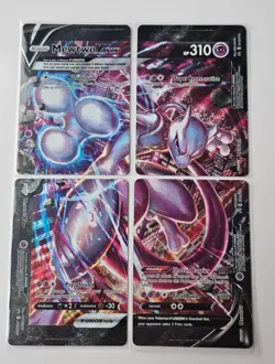 Mewtwo V-UNION [Set of 4] SWSH159-162: Sword & Shield Promo Cards Holo - Image 1