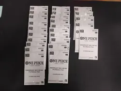 Lot One Piece Card Game 25 Paramount War pre prelease Packs LOT - Image 1