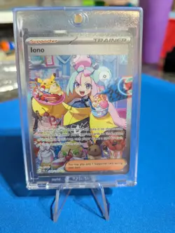 Pokemon TCG Paldea Evolved Trainer Card Iono, Mint Holo, 269/193 - Image 1