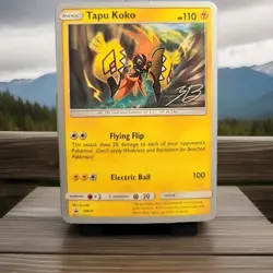 Tapu Koko SM30 World Championships 2017 Deck Card NM-Zachary Bokhari - Image 1
