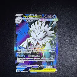 Pokemon Mega Evolution Mega Abomasnow EX Full Art Holo Card 157/132 Ultra Rare - Image 1