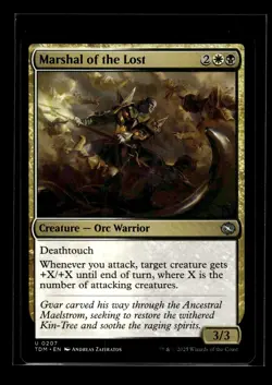 MARSHAL OF THE LOST Tarkir Dragonstorm #207 TDM(NM+)(MTG) - Image 1