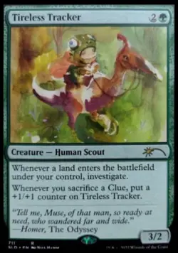 1 x Tireless Tracker (711) - Secret Lair - NM-Mint - MTG - Image 1