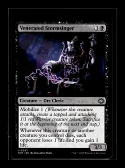 VENERATED STORMSINGER Tarkir Dragonstorm #97 TDM(NM+)(MTG) - Image 1