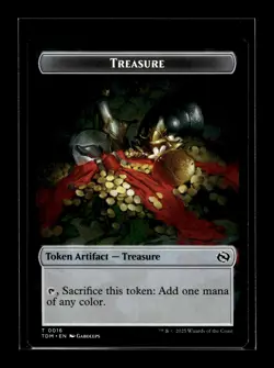 ZOMBIE DRUID // TREASURE DOUBLE-SIDED Tarkir Dragonstorm #10//16 TDM(NM+)(MTG) - Image 2
