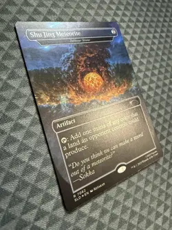 MTG Shu Jing Meteorite #7062 Rainbow Foil Rare Secret Lair Drop Series (SLD) - Image 2