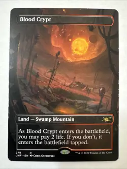 Blood Crypt (Borderless) - MTG Unfinity Regular - Image 1