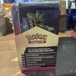 POKEMON TCG 2024 POKEMON TREASURE CHEST SURGING SPARKS FACTORY SEALED NEW - Image 3