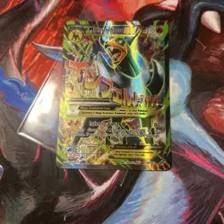 Pokemon M Houndoom EX 154/162 Breakthrough Full Art Ultra Rare Holo English - Image 1