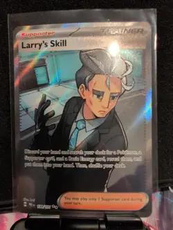 TCG Pokemon Larry's Skill 139/131 Sv: Prismatic Evolutions Holo - Image 1