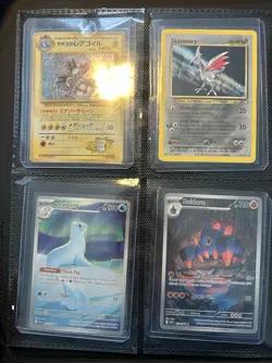 Pokemon Vintage And Modern Binder Collection! Includes Trainer Full Arts, Mega! - Image 2