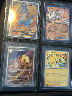 Pokemon Vintage And Modern Binder Collection! Includes Trainer Full Arts, Mega! - Image 4