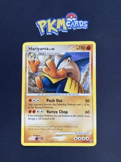 Pokemon TCG Hariyama Arceus 20/99 Regular Rare MP. - Image 1