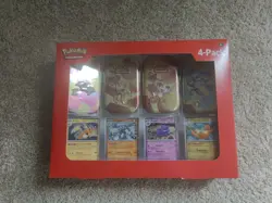 Pokemon TCG Scarlet & Violet 151 Mini Tin 4-Pack Sam's Club Sealed - Image 1