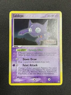 Pokemon Sableye EX Power Keepers 22/108 Basic Regular/Holo 2007 MP - Image 2