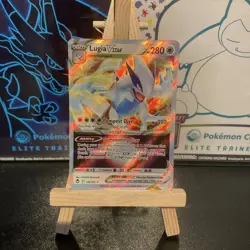 Pokemon TCG Lugia Vstar 139/195 Silver Tempest Ultra Rare NM - Image 1