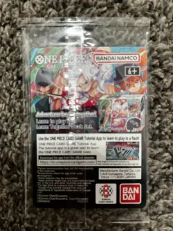Bandai One Piece CCG Monkey.D.Luffy Promo Card US Voyage Gonzaga Foil - Image 3