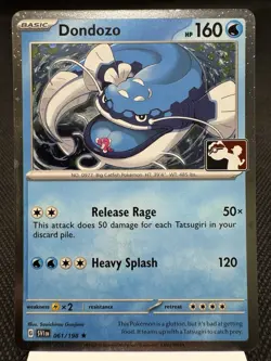 Dondozo 061/198 - Play! Cosmos Holo - Prize Pack Series 3 Pokemon Card MINT - Image 1