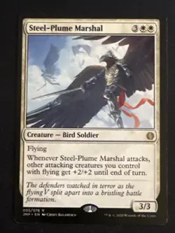 1x Steel-Plume Marshal (005) Jumpstart LP MTG Magic the Gathering x1 MKE - Image 1