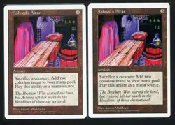 MTG Magic | 5th Edition - ASHNOD'S ALTAR x 2 | free combined shipping - Image 1