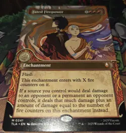 Fated Firepower ~ SHOWCASE ~ PACKFRESH ~ Avatar: The Last Airbender ~ TLA MTG - Image 1
