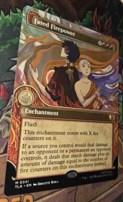 Fated Firepower ~ SHOWCASE ~ PACKFRESH ~ Avatar: The Last Airbender ~ TLA MTG - Image 2