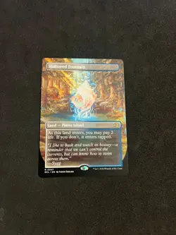 Hallowed Fountain Borderless [Lorwyn Eclipsed] Magic MTG Cards NM - Image 2