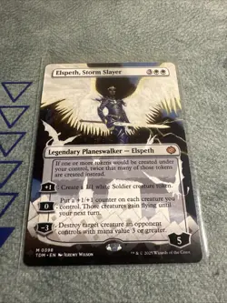 Elspeth, Storm Slayer (Borderless) - Magic the Gathering (Tarkir Dragonstorm) - Image 3